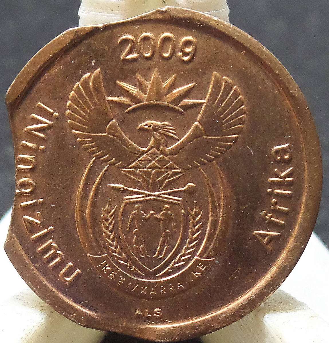 *R1 Auction* RSA 5 Cents ERROR coin