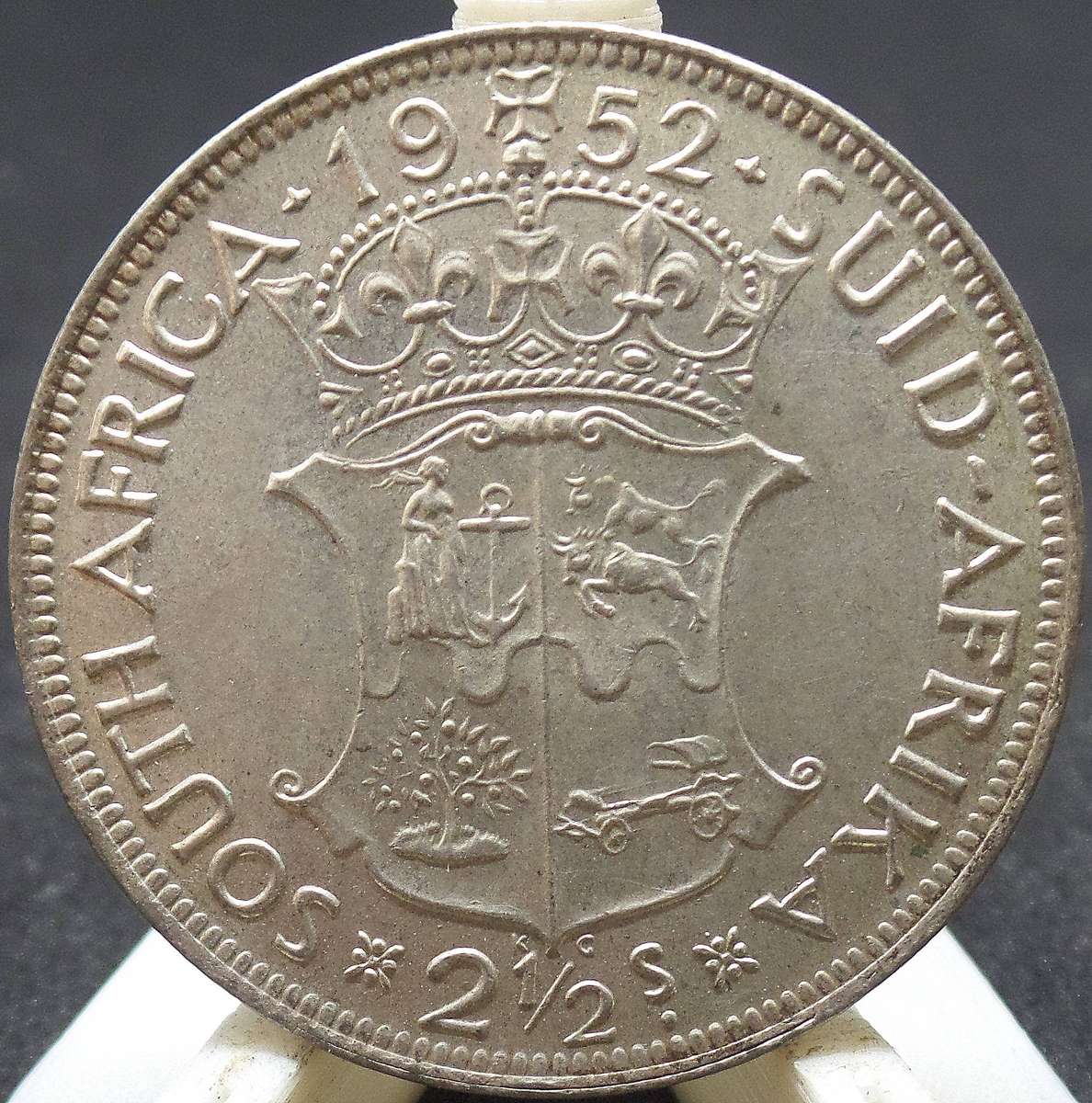 SA Union 2,5 Shillings 1952 - Nice condition