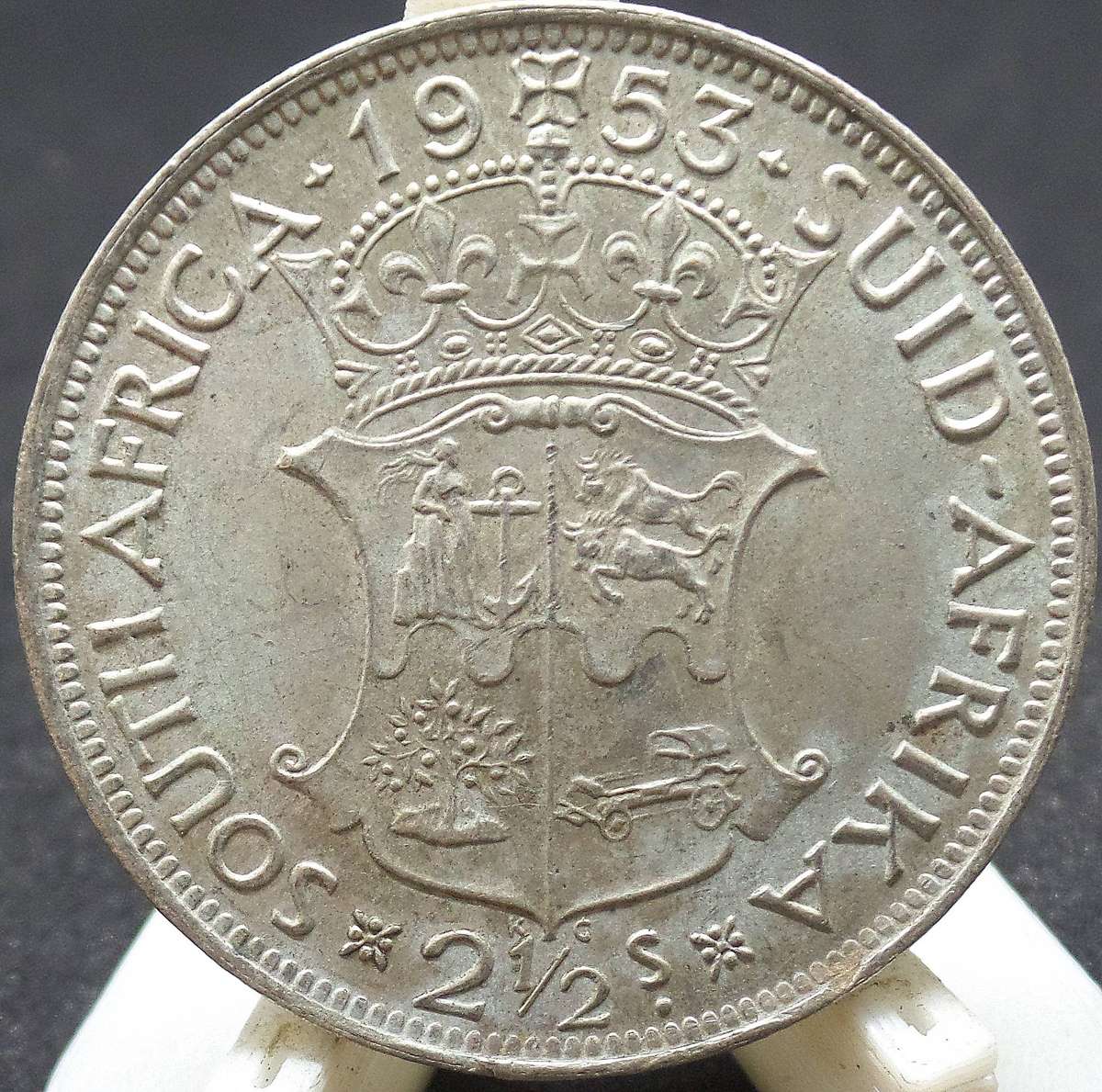 SA Union 2,5 Shillings 1953 - Nice condition