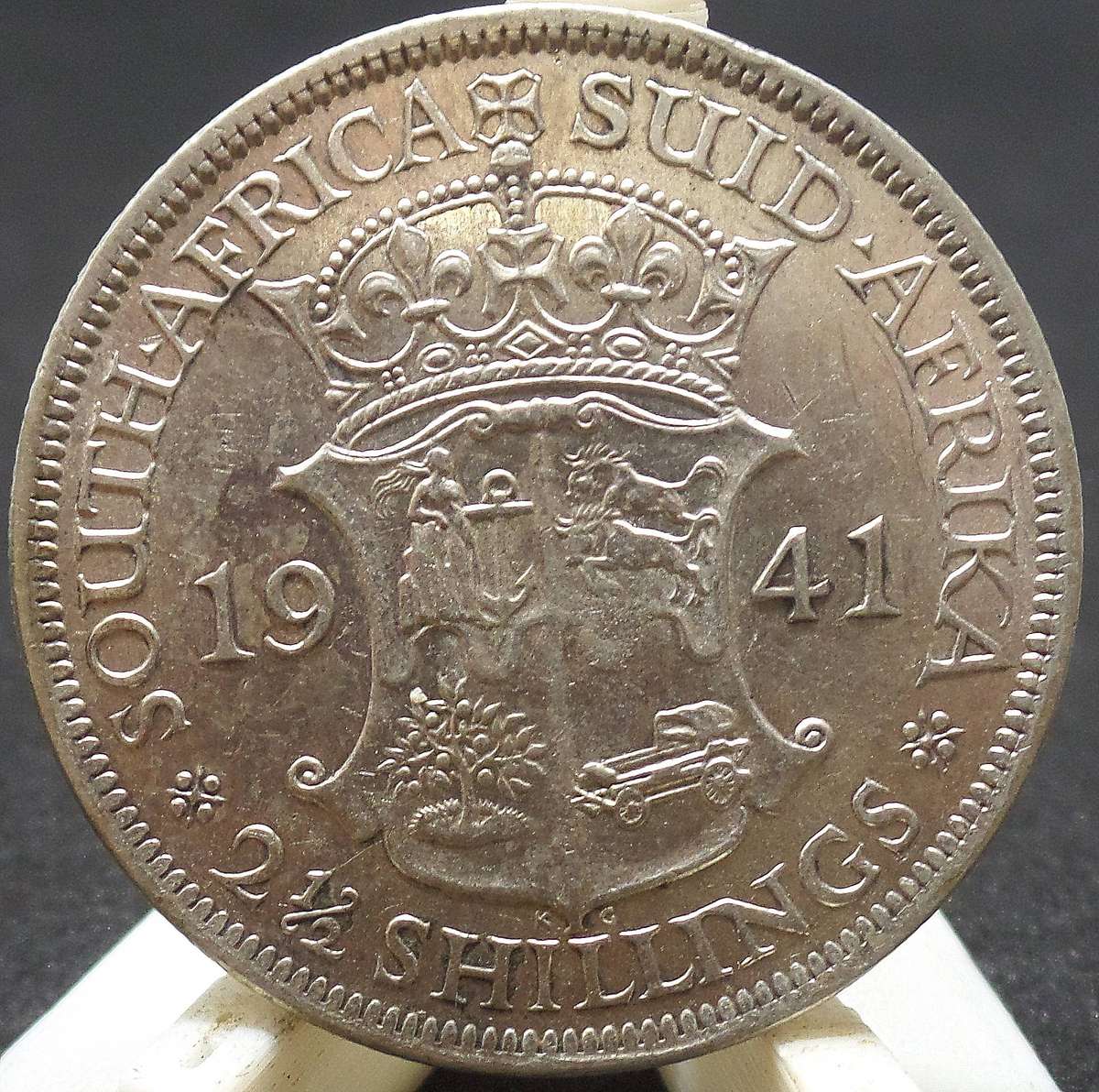 SA Union 2,5 Shillings 1941 - Nice condition