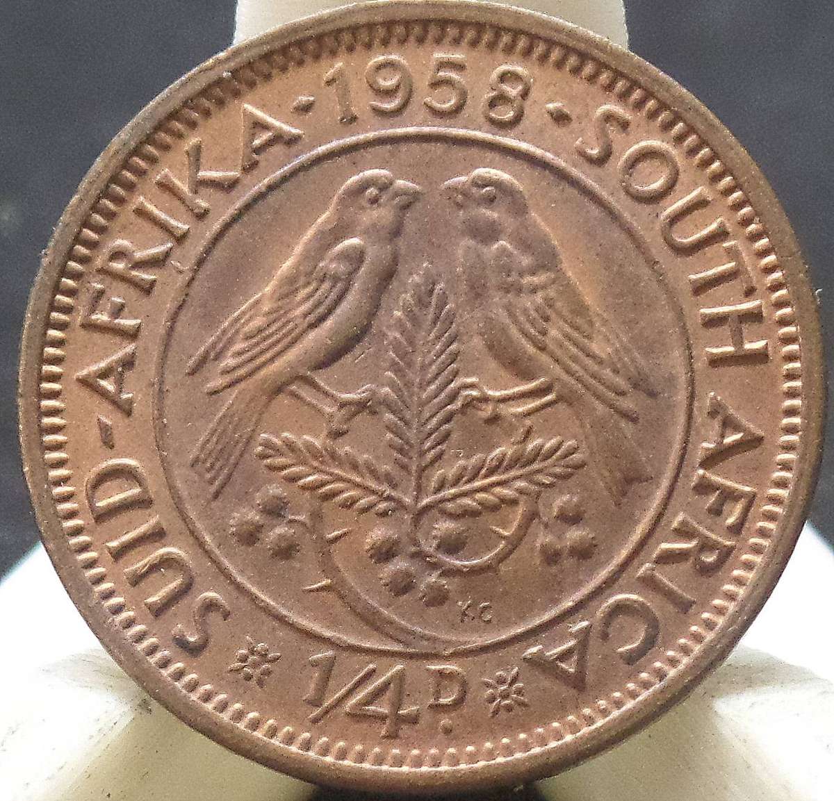 SA Union 1/4 Penny 1958