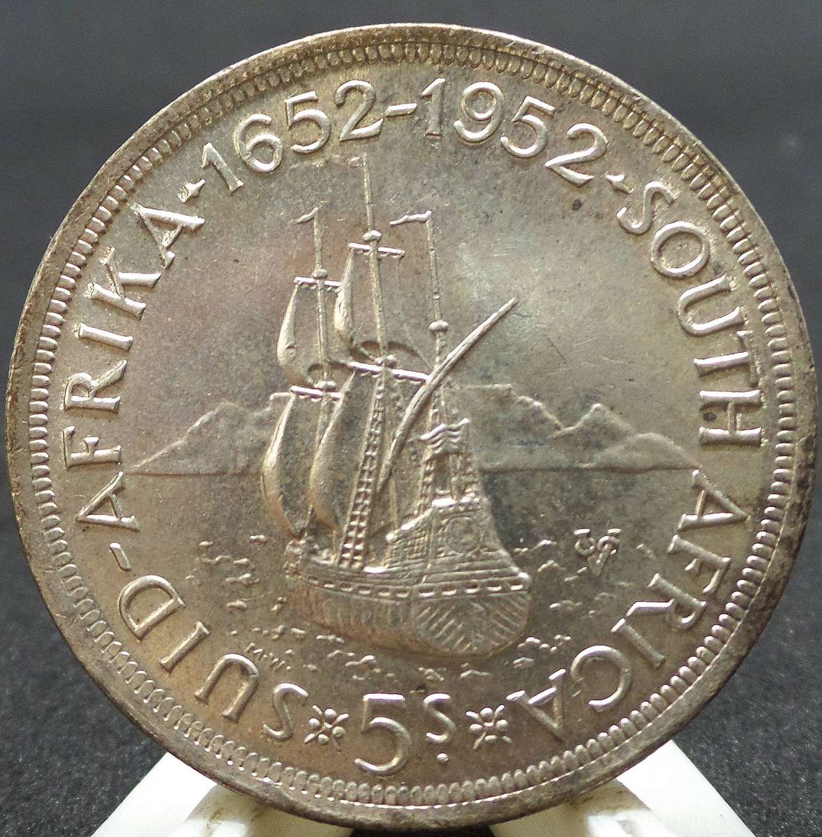 SA Union 5 Shillings 1952 - Proof like
