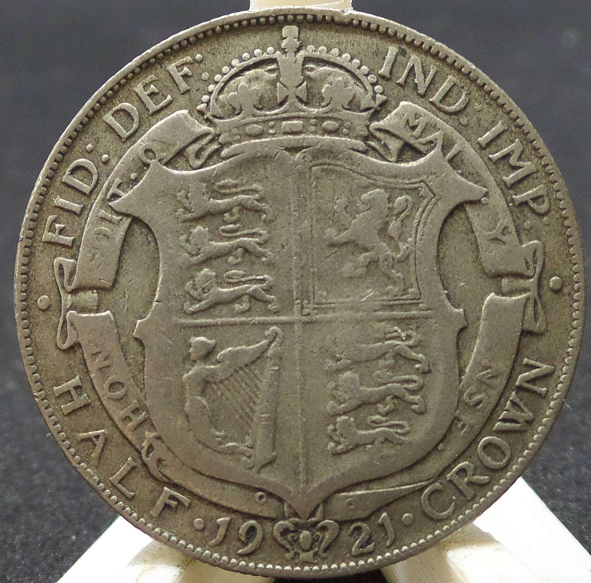 UK 2'6 Half Crown 1921