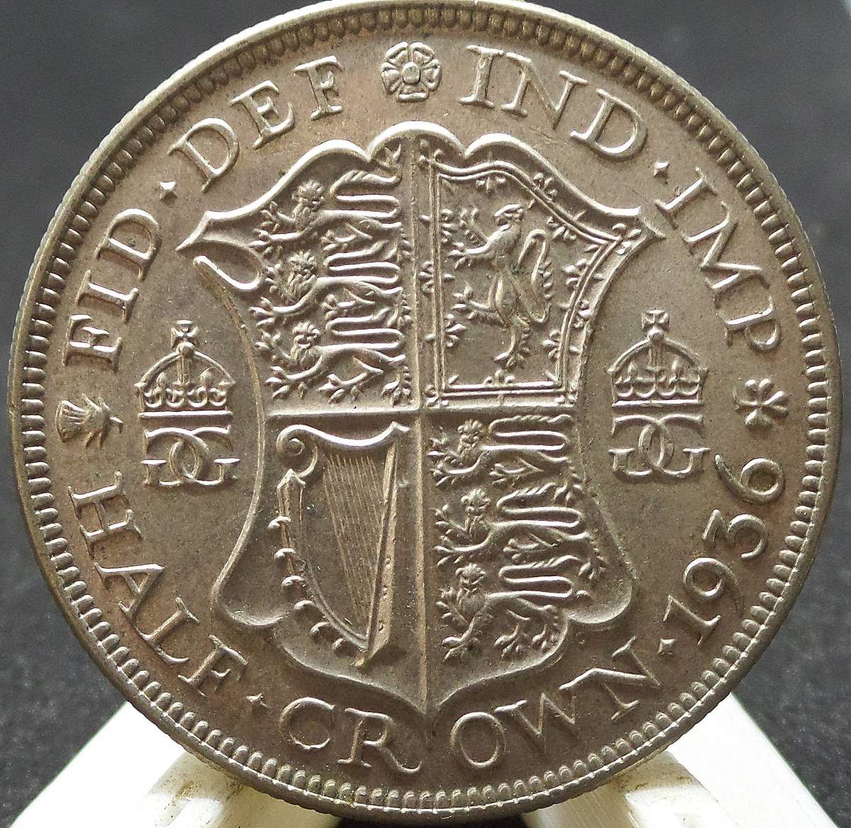 UK 2'6 Half Crown 1936 - Beautiful condition
