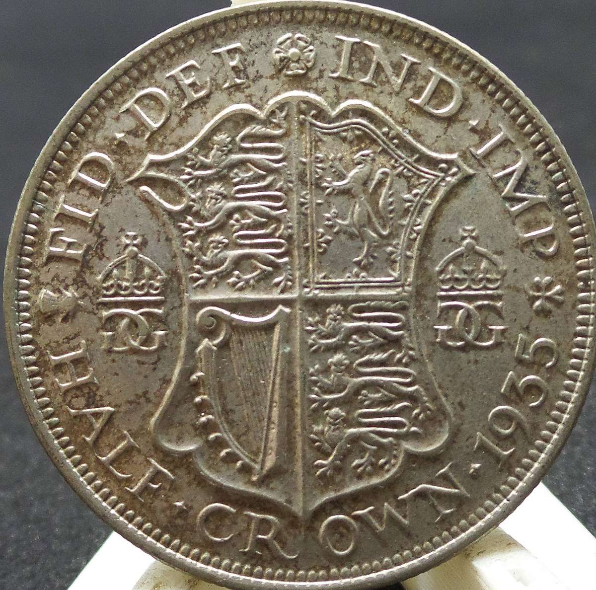 UK 2'6 Half Crown 1935 - Nice condition