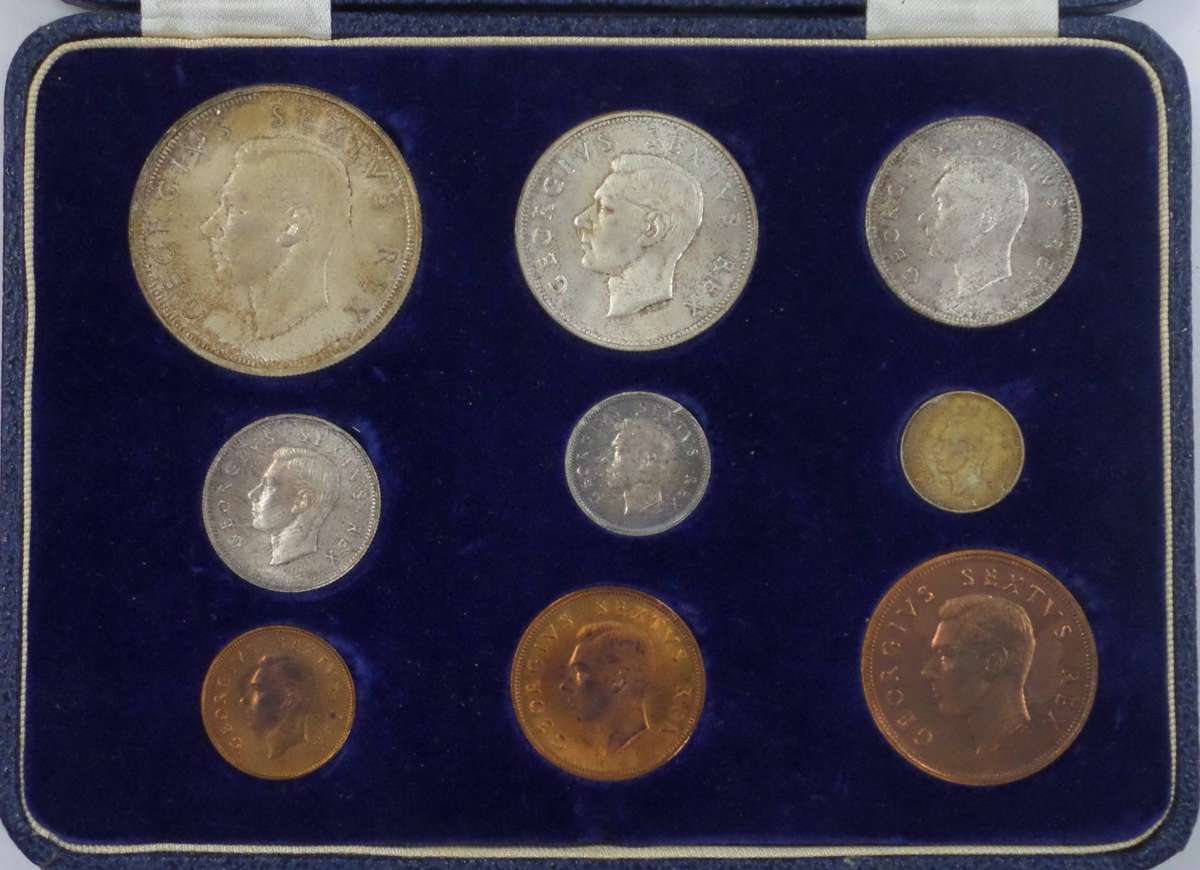 SA Union - 1952 Short Proof set