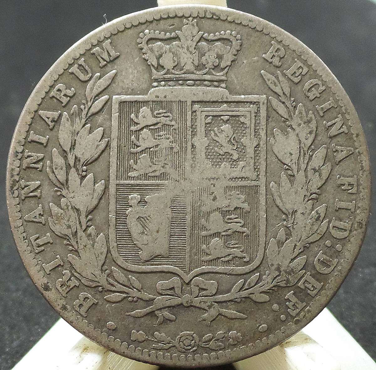 UK 2'6 Half Crown 1876