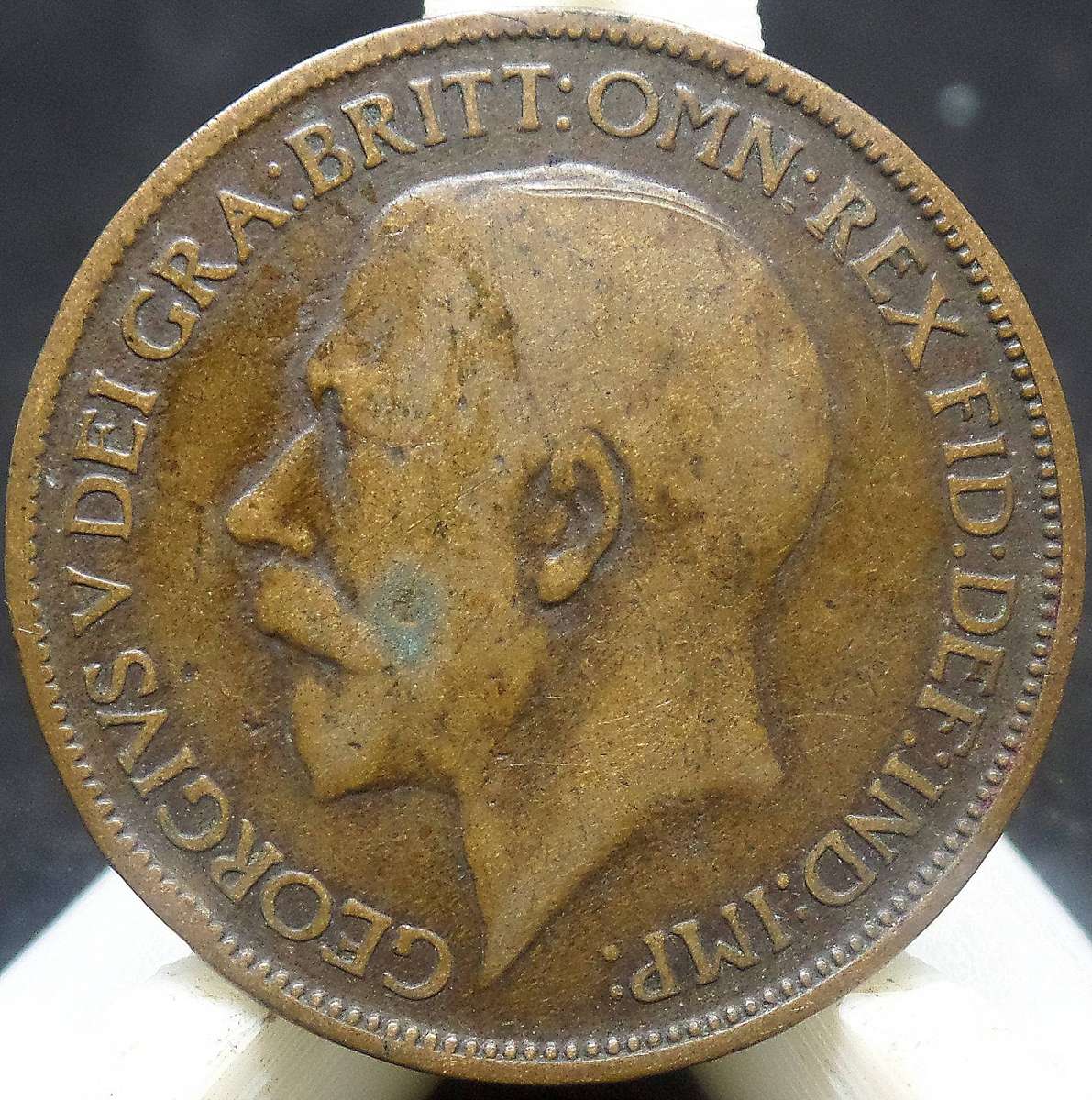 UK 1/2 Penny 1918