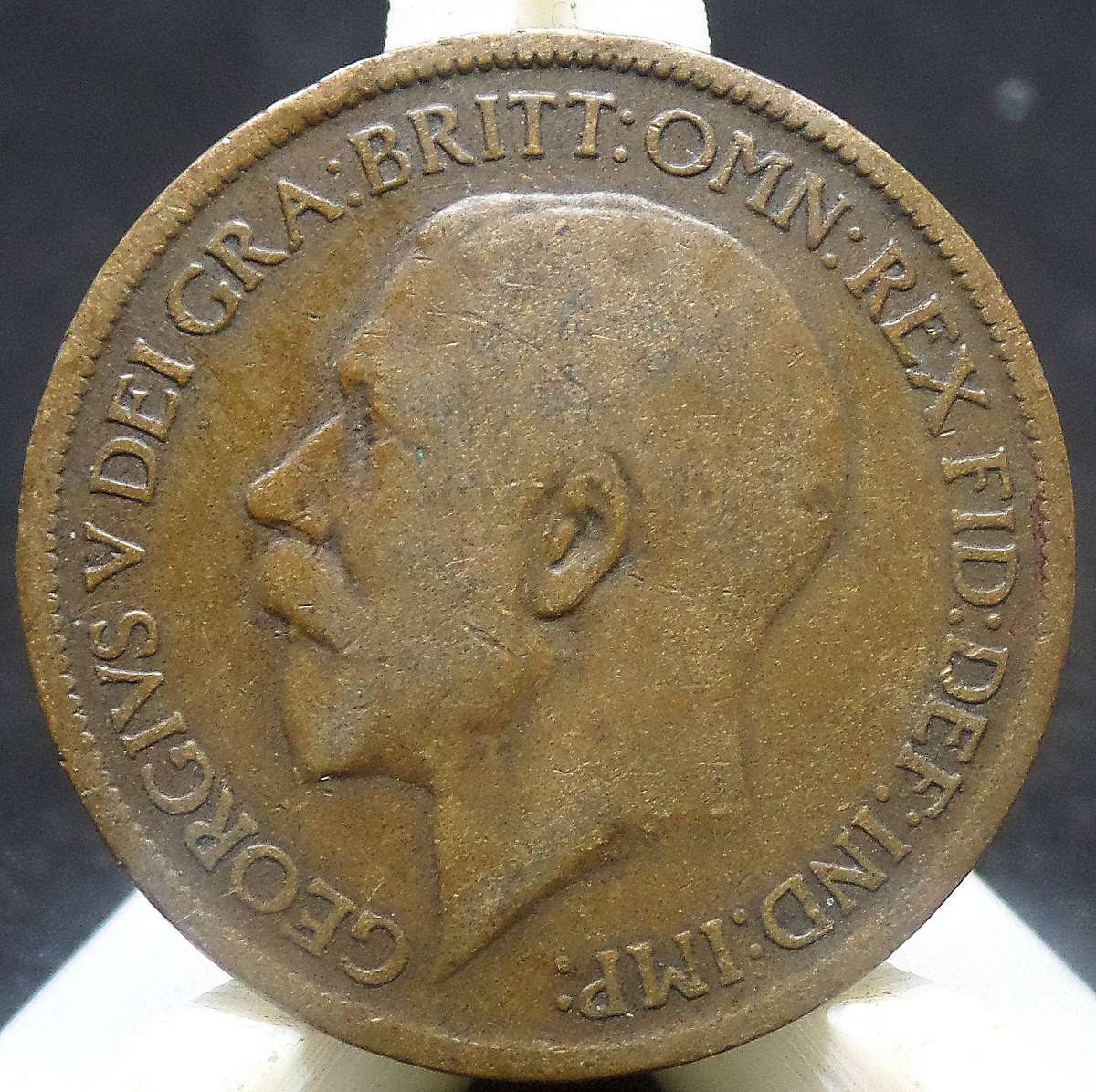 UK 1/2 Penny 1919
