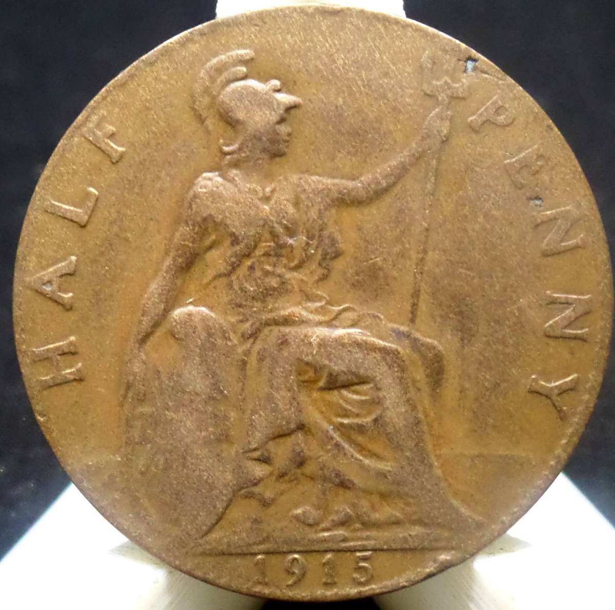UK 1/2 Penny 1915