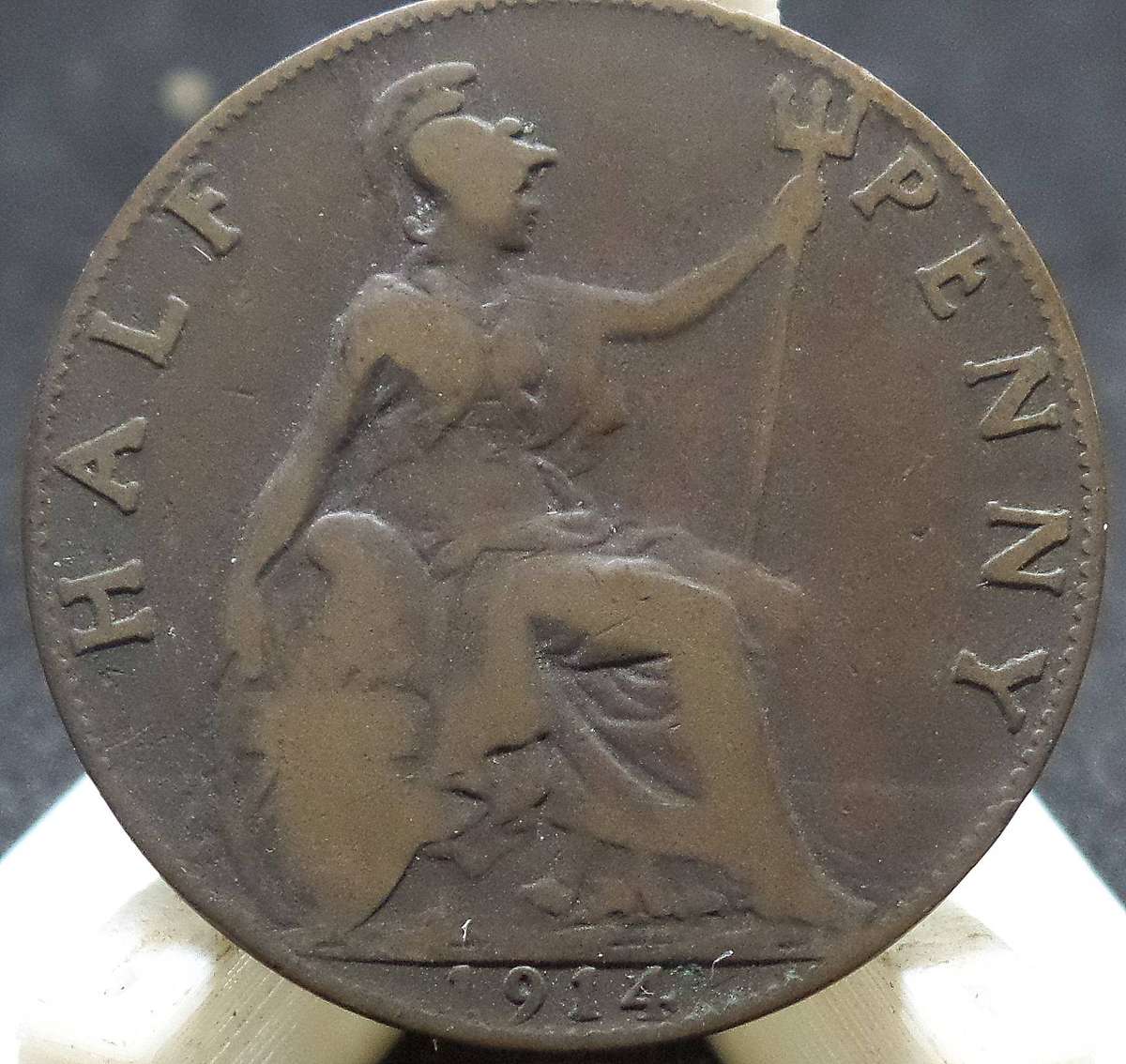 UK 1/2 Penny 1914