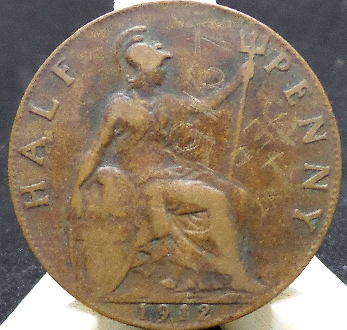 UK 1/2 Penny 1912
