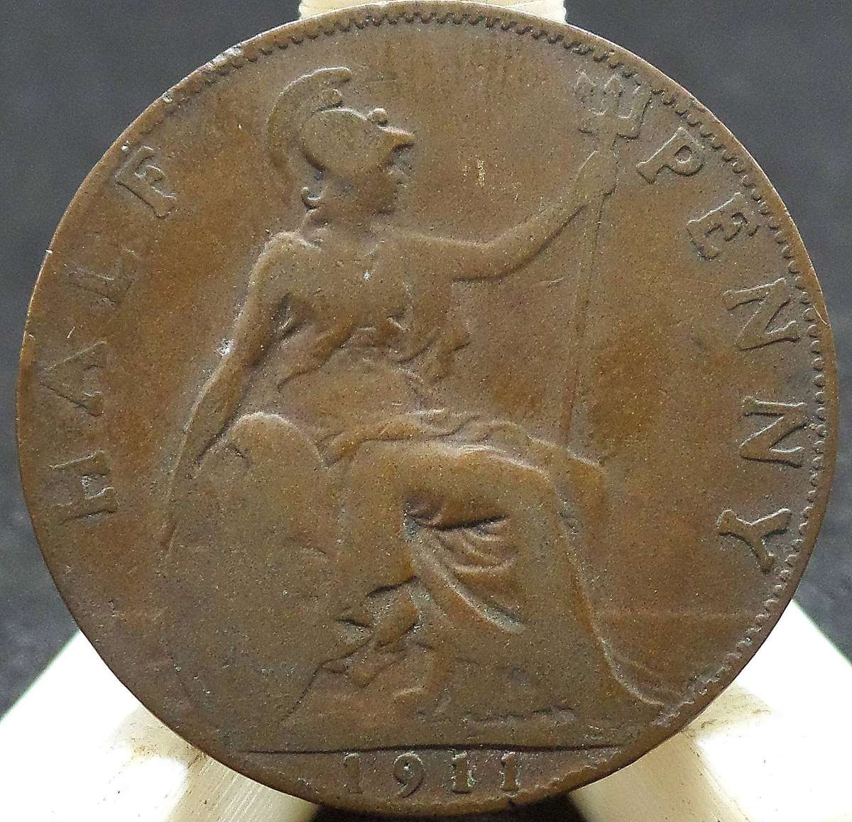 UK 1/2 Penny 1911