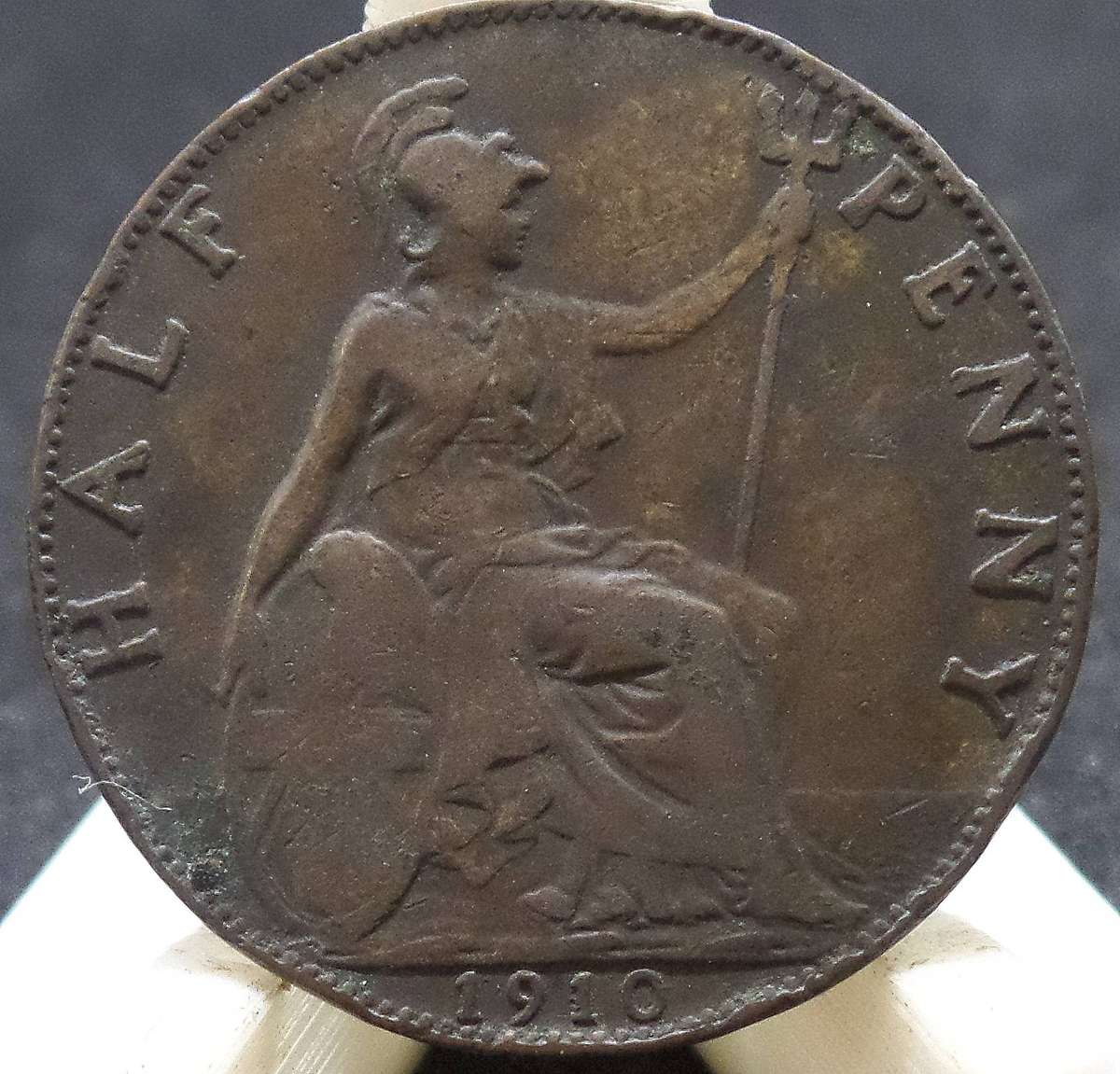 UK 1/2 Penny 1910