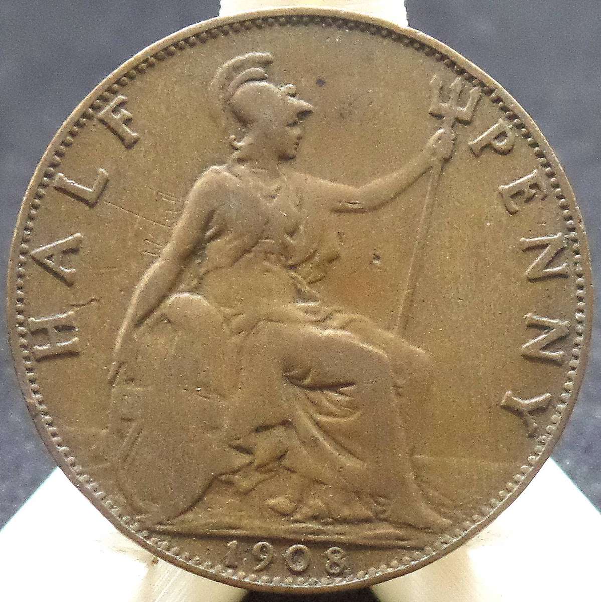 UK 1/2 Penny 1908