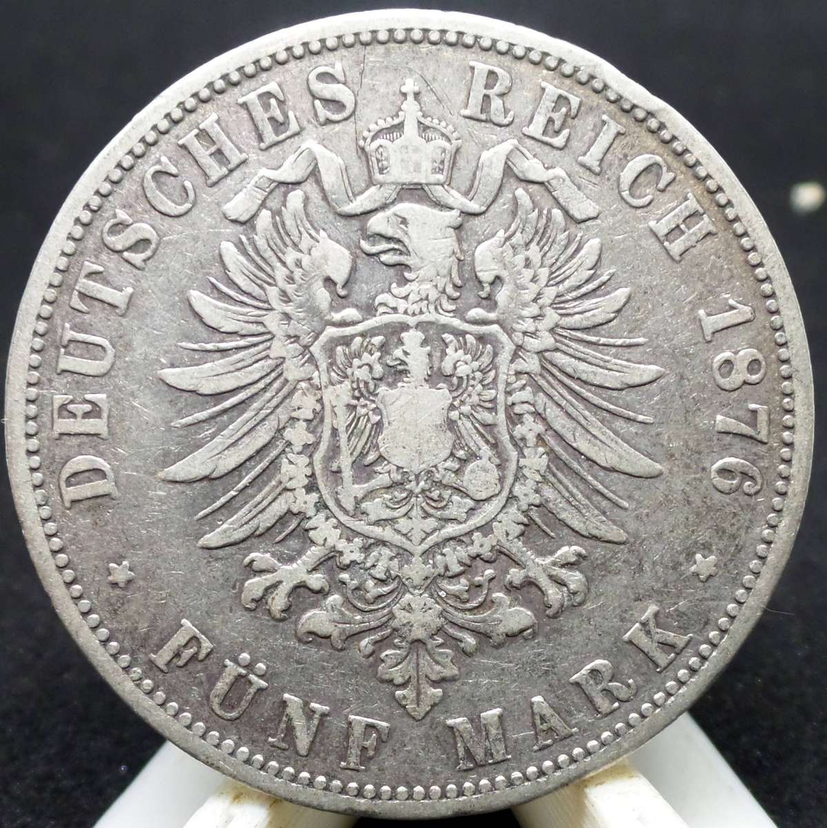 Prussia 5 Mark 1876C