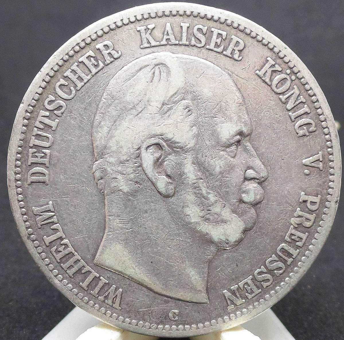 Prussia 5 Mark 1876C