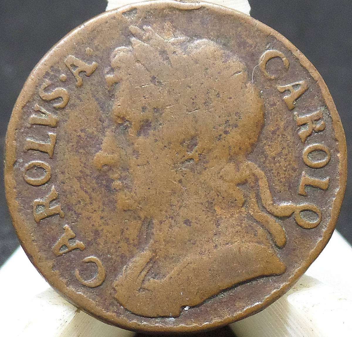 UK 1/4 Penny(Farthing) 1673