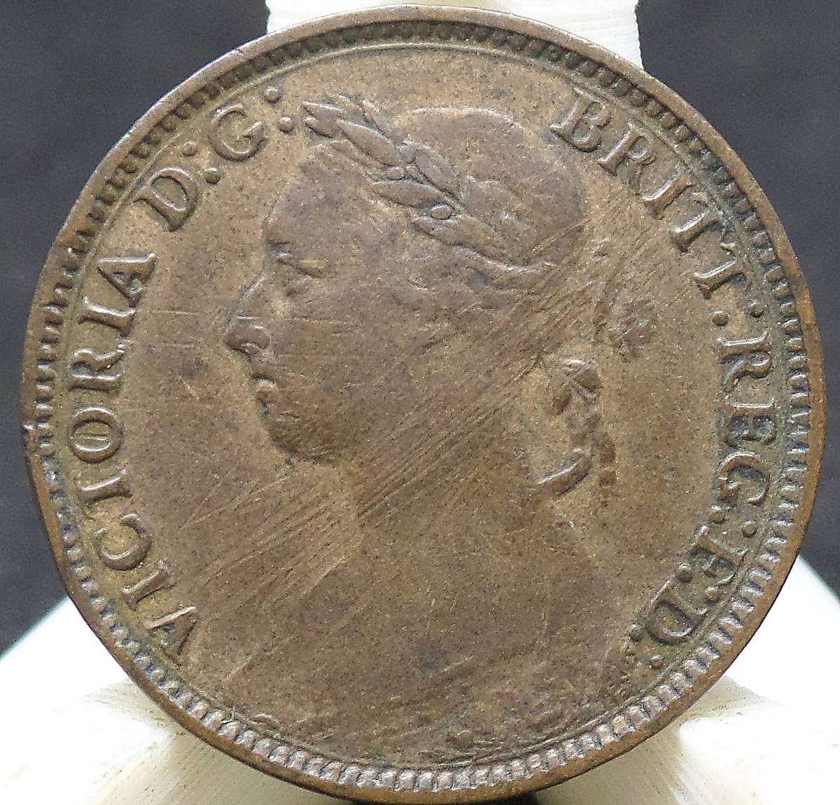 UK 1/4 Penny(Farthing) 1881