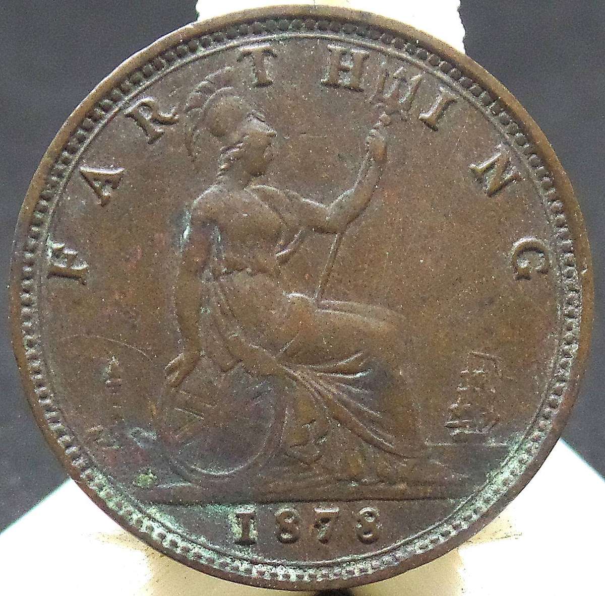 UK 1/4 Penny(Farthing) 1878