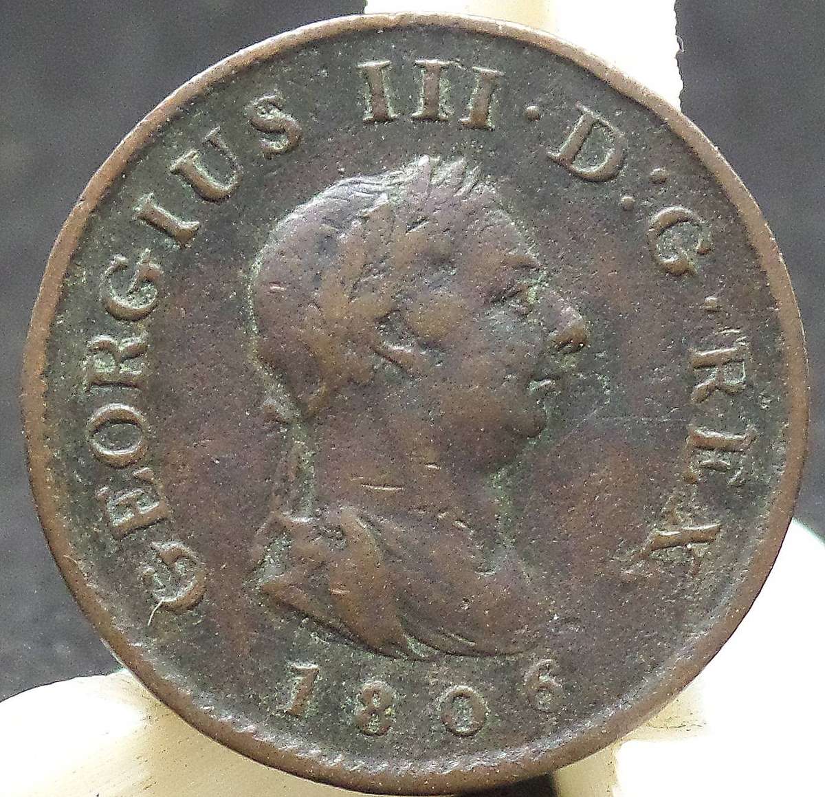 UK 1/4 Penny(Farthing) 1806