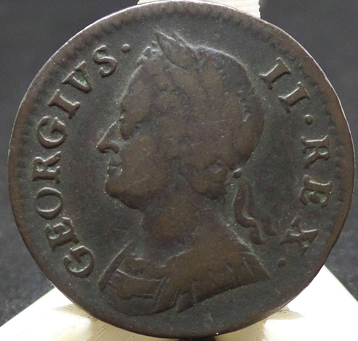 UK 1/4 Penny(Farthing) 1746