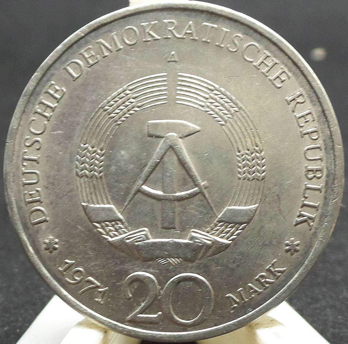 *R1 Auction* East Germany 20 Mark 1971 - Ernst Thalmann