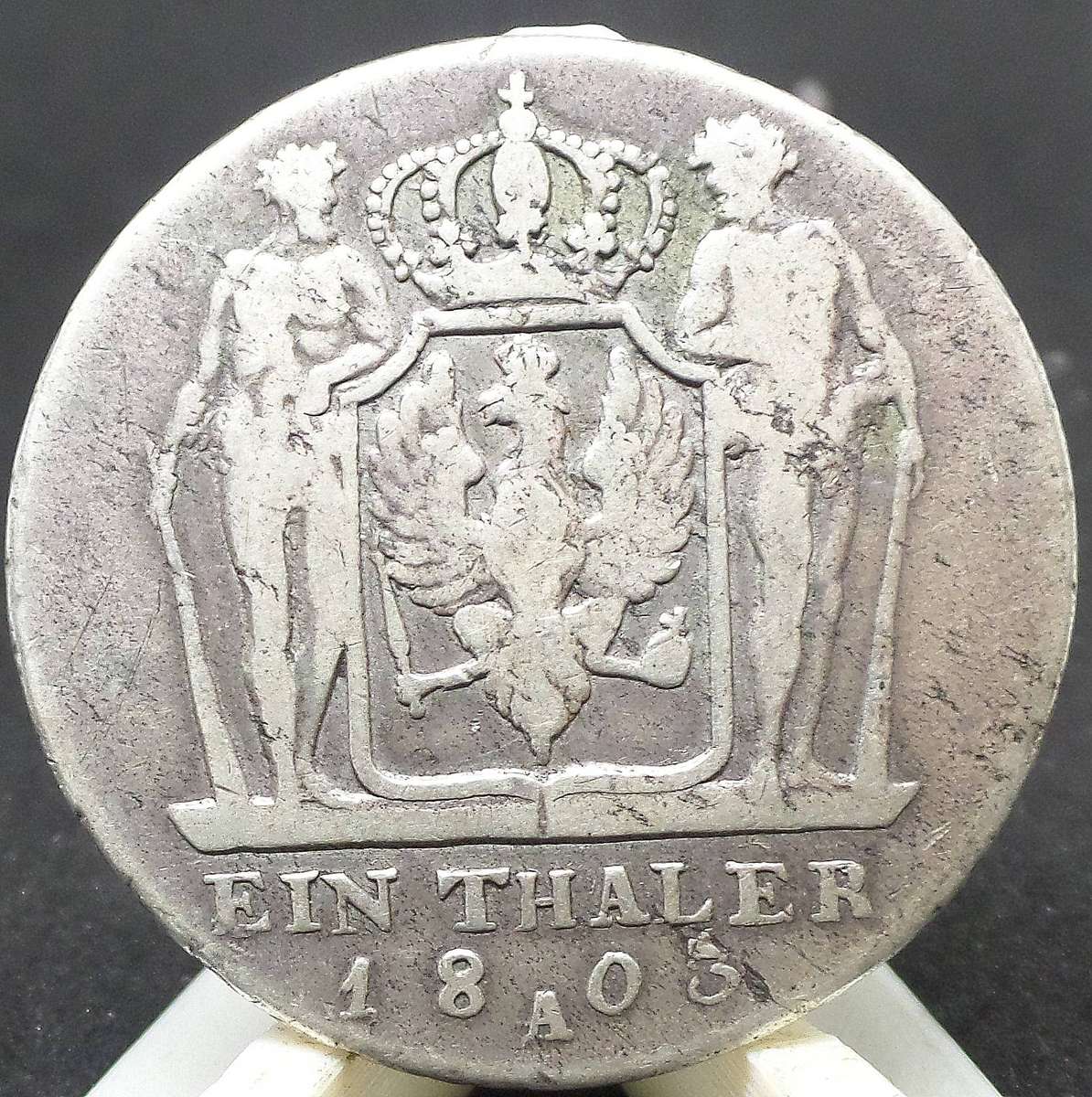 Prussia 1 Thaler 1803A - *RARE* PRUSSEN Error