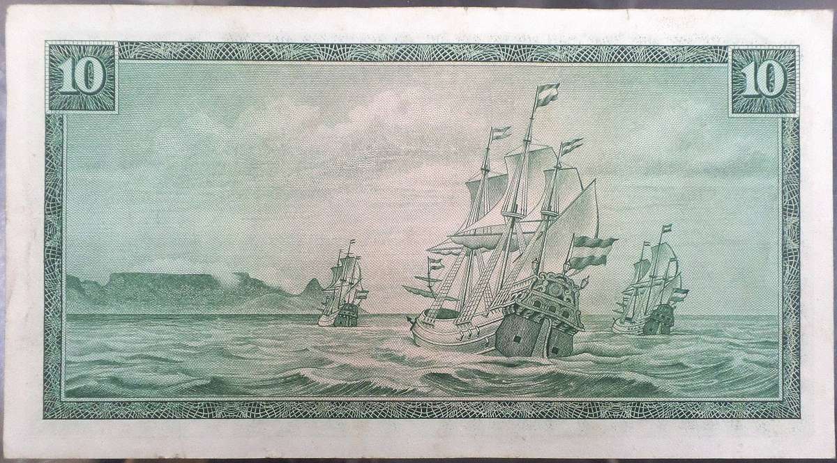 *R1 Auction* RSA 10 Rand 1976(TW de Jongh 3rd Issue) - W20 Replacement