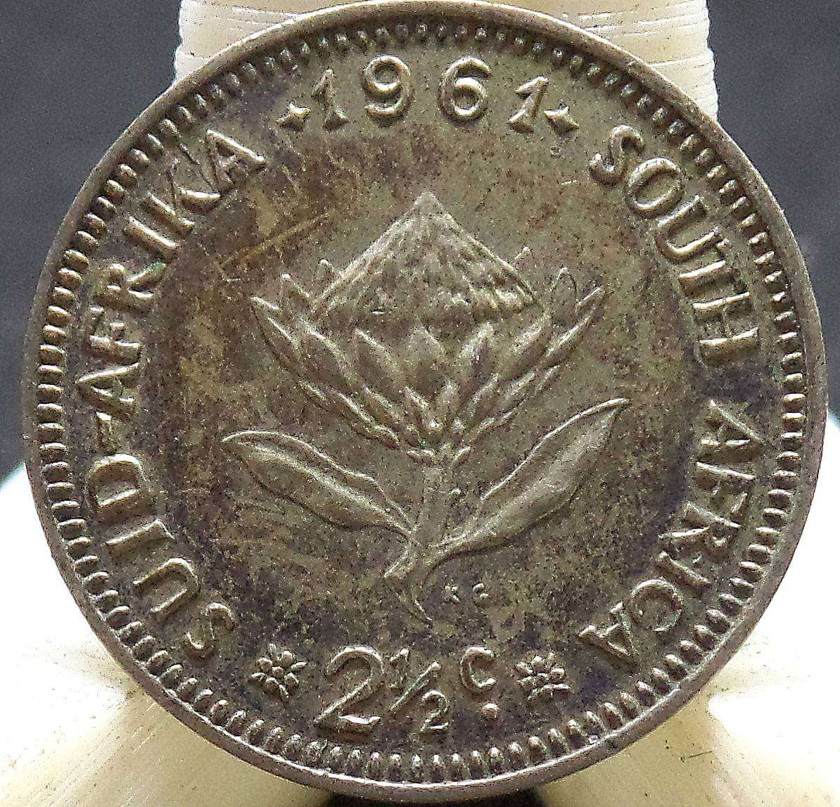 RSA 2.5 Cents 1961