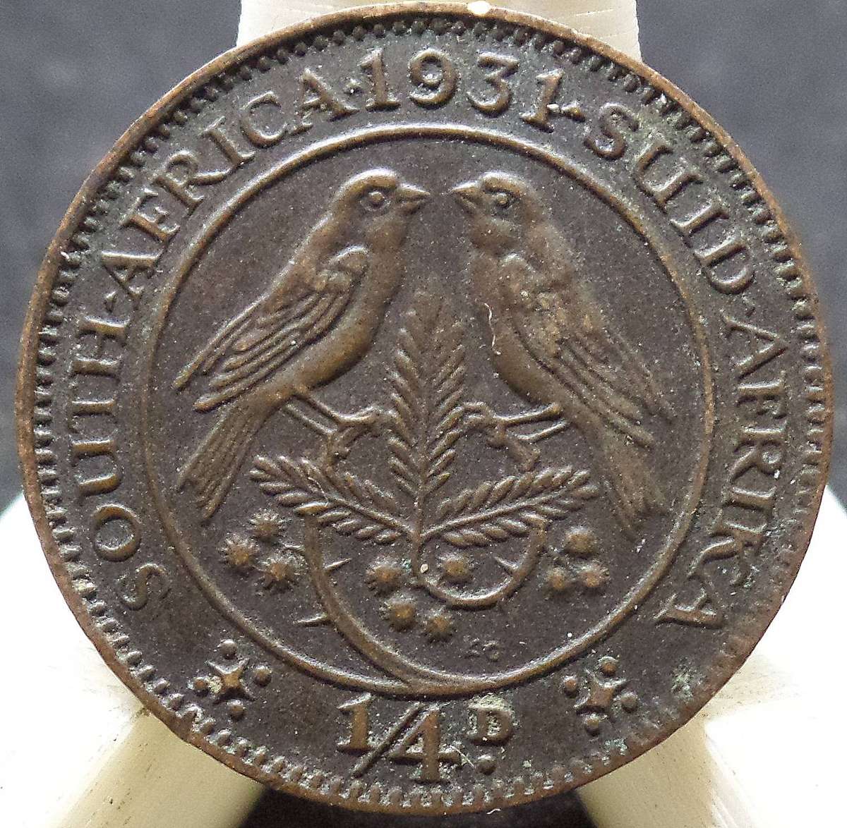SA Union 1/4 Penny 1931 - *SUID* Scarce