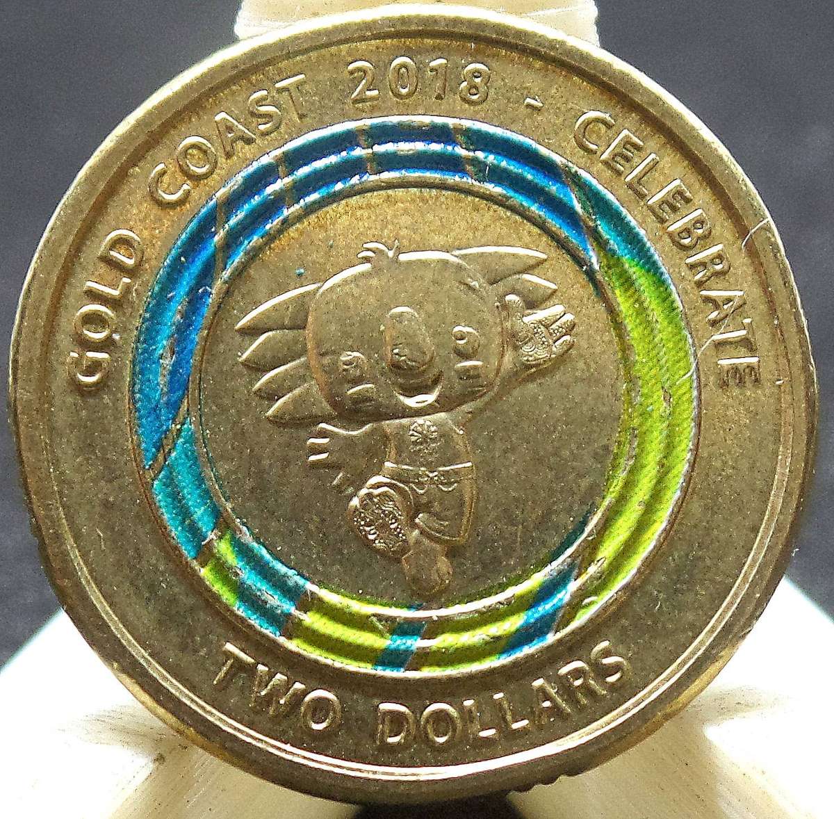*R1 Auction* Australia 2 Dollars 2018 - Gold Coast Celebrate