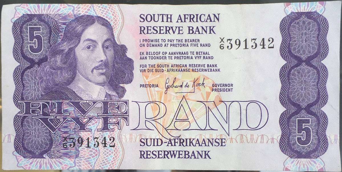 *R1 Auction* RSA 5 Rand 1981 - X6 Replacement *RARE*