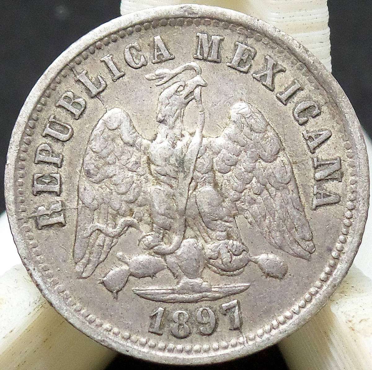 Mexico 10 Centavos 1897 - Nice condition