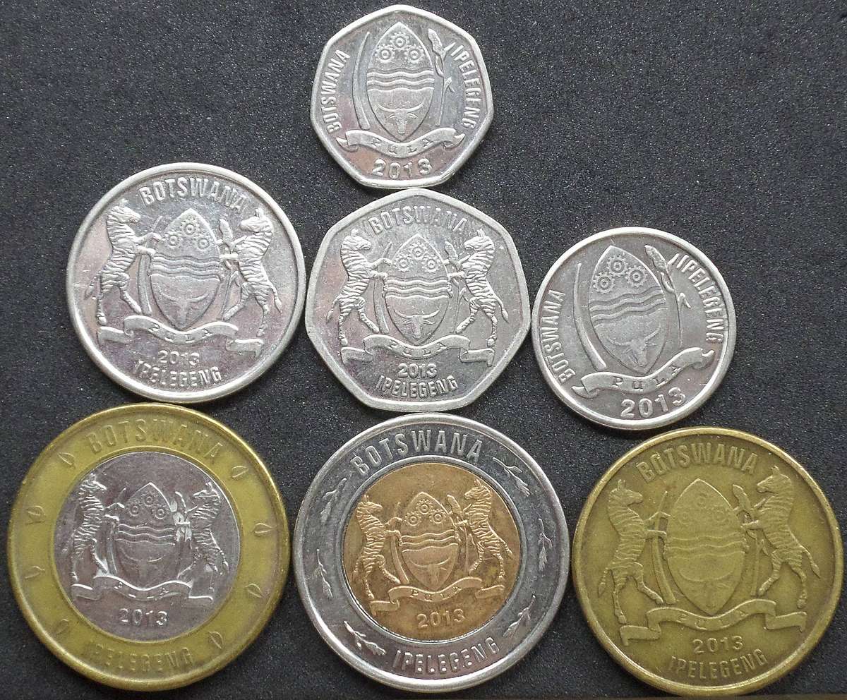 *R1 Auction* Botswana - 2013 Full set