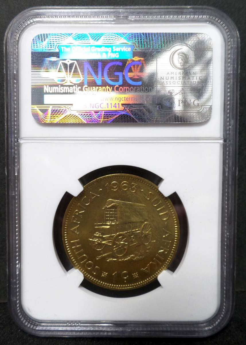 RSA 1 Cent 1963 - NGC PF65