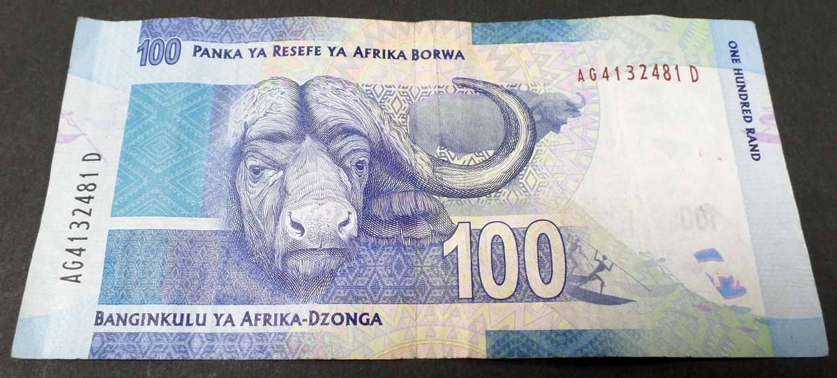 RSA 100 Rand 2012 (Marcus 2nd issue) - USED condition