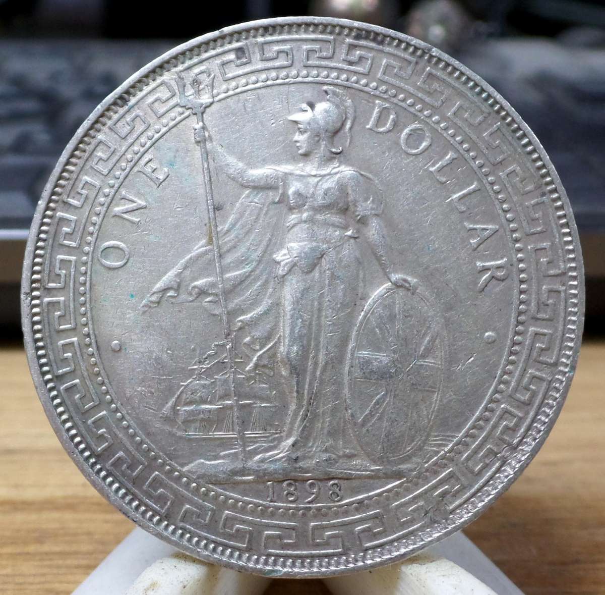 *R1 Auction* British Trade Dollar 1898
