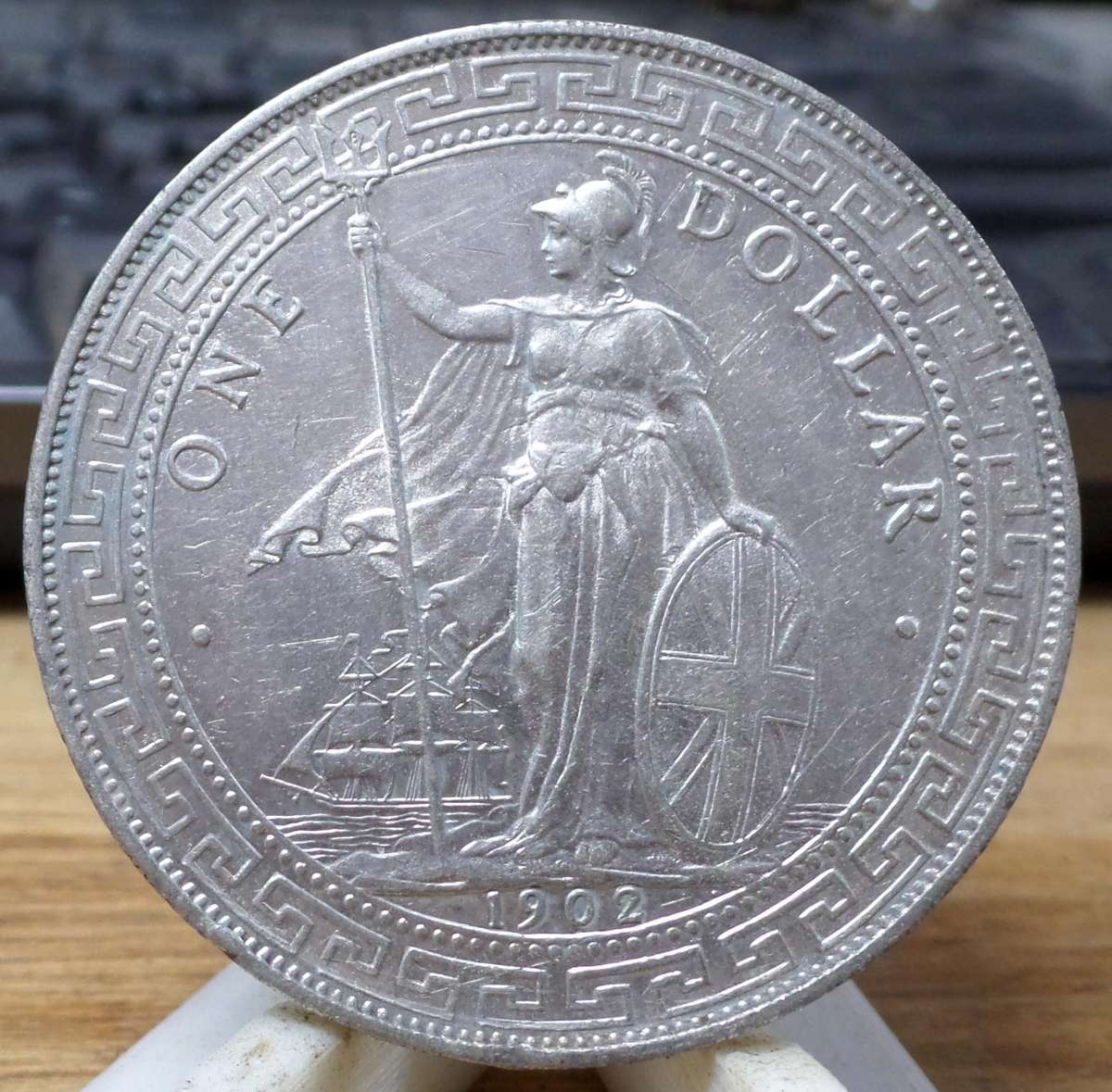 *R1 Auction* British Trade Dollar 1902
