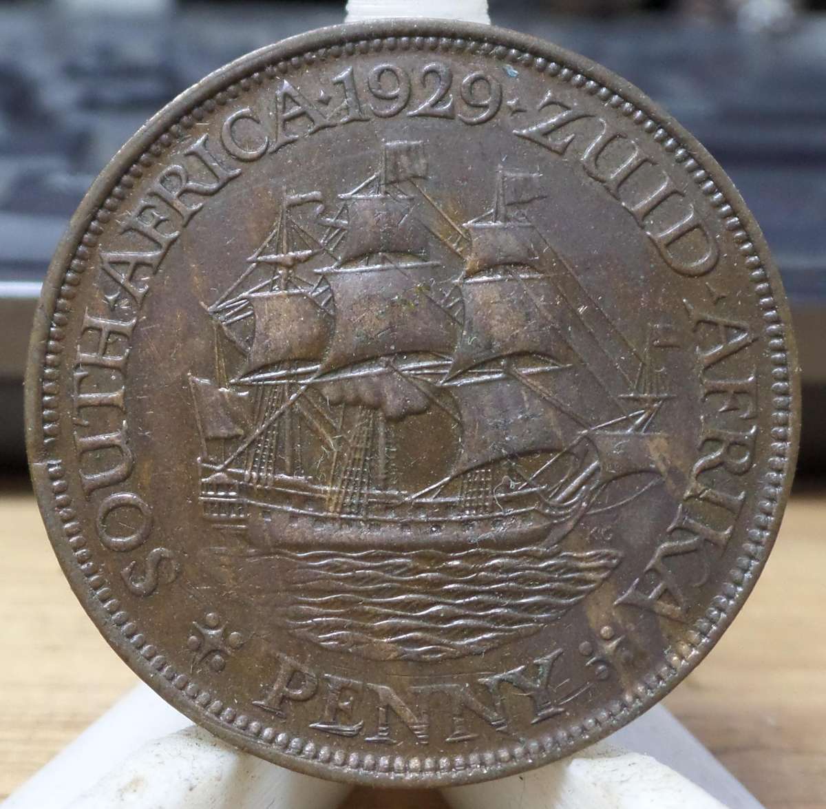 *R1 Auction* SA Union 1 Penny 1929 - Nice condition