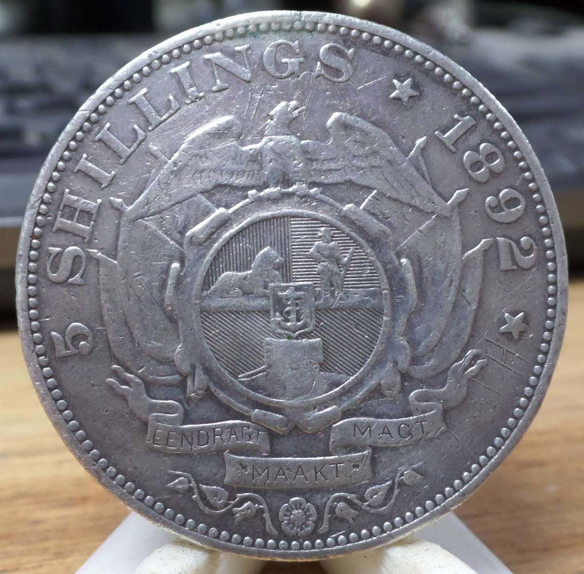 ZAR Crown 1892(SS) - Ex Mount