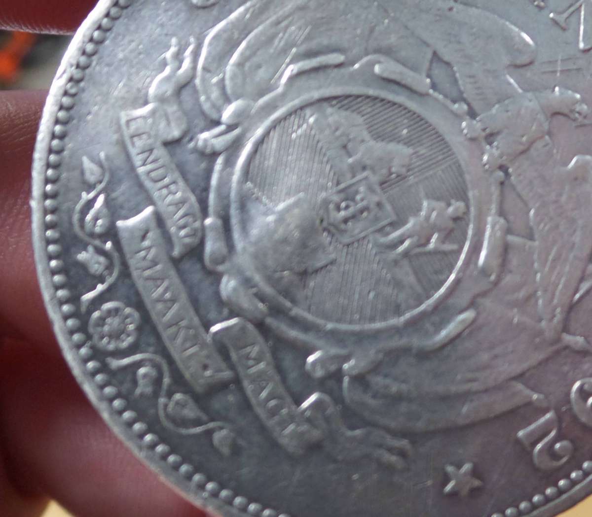 ZAR Crown 1892(SS) - Ex Mount