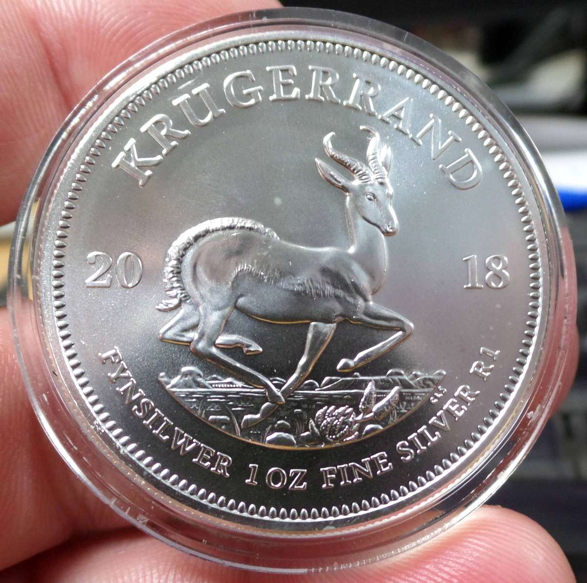 2018 1oz Silver Krugerrand
