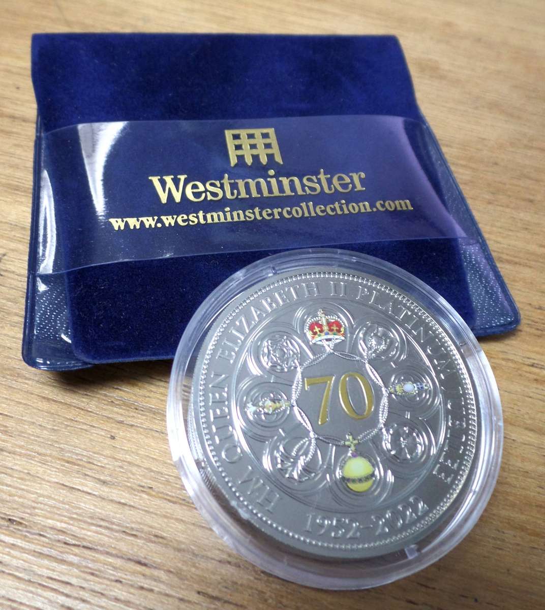 Guernsey 5 Pounds 2022 - Platinum Jubilee of QEII