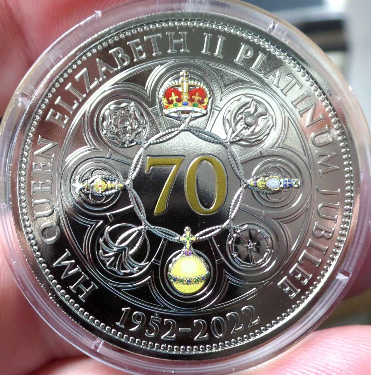Guernsey 5 Pounds 2022 - Platinum Jubilee of QEII