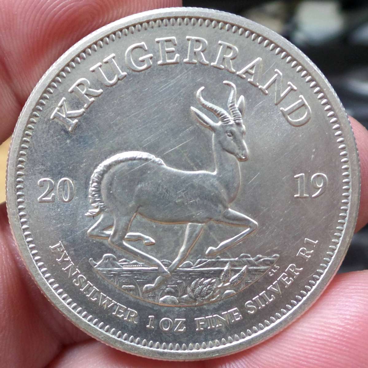 2019 1oz Silver Krugerrand - More than one available