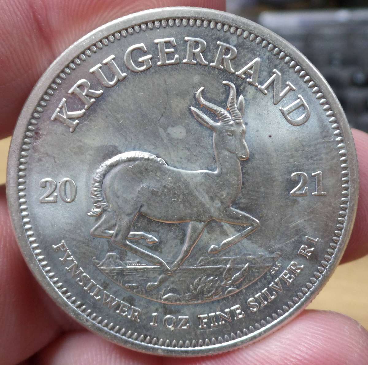 2021 1oz Silver Krugerrand