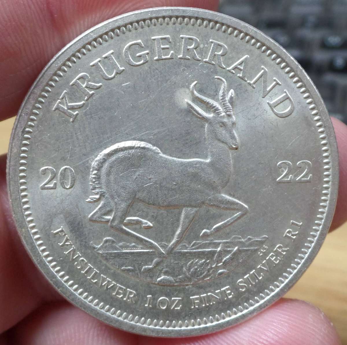 2022 1oz Silver Krugerrand
