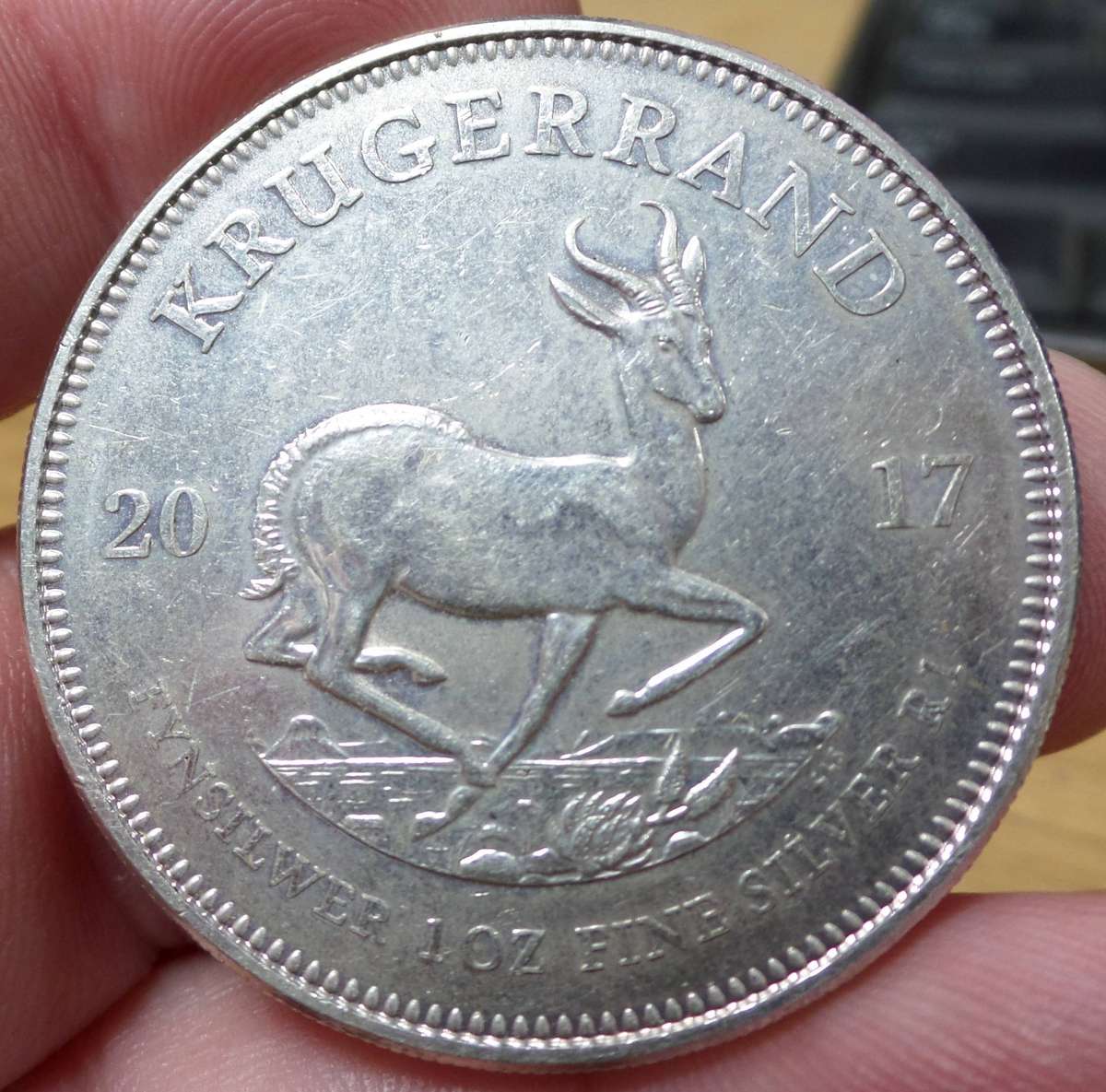 2017 1oz Silver Krugerrand - Details