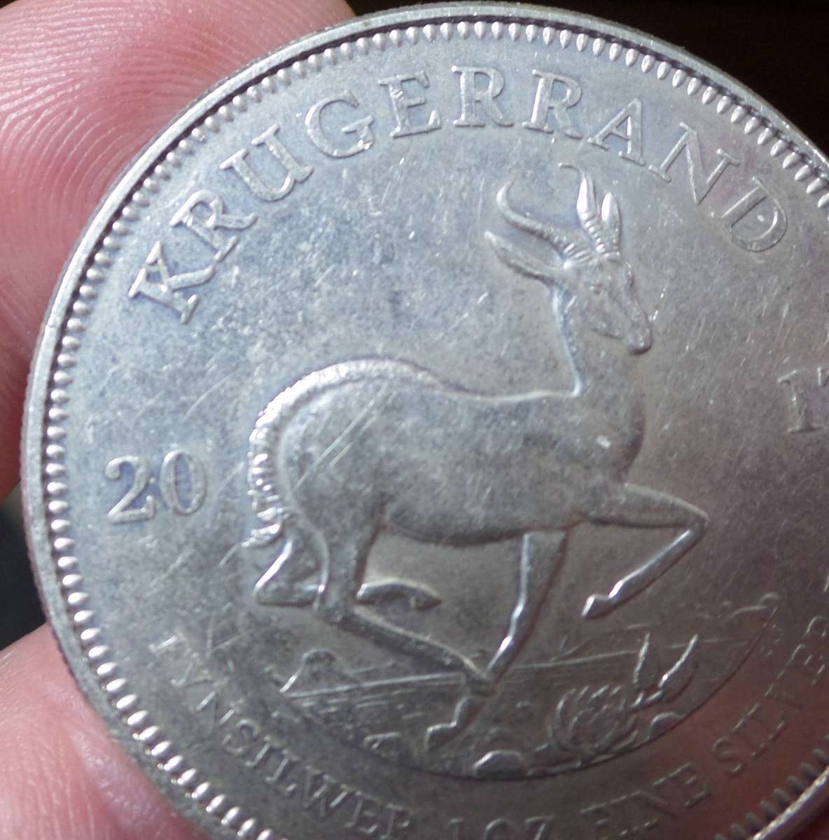 2017 1oz Silver Krugerrand - Details